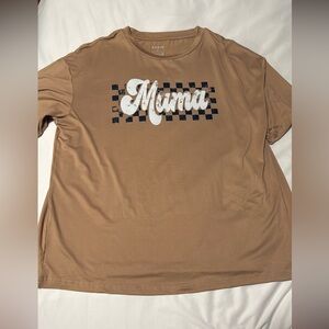 Shein Tan T-Shirt